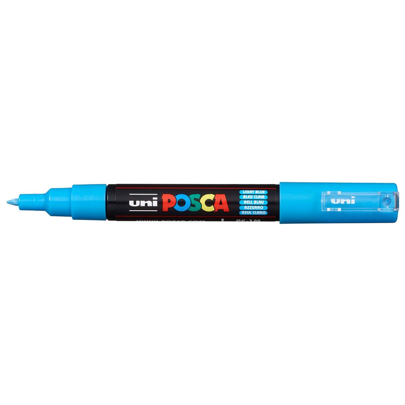 Popisovač Uni Posca PC-1M, 0,7 mm, světle modrá