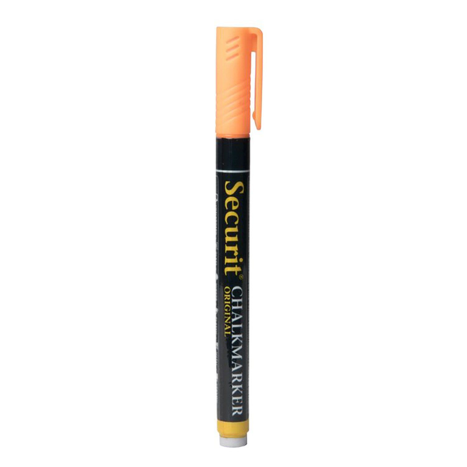 Křídový fix, Securit, hrot 1-2 mm, oranžový