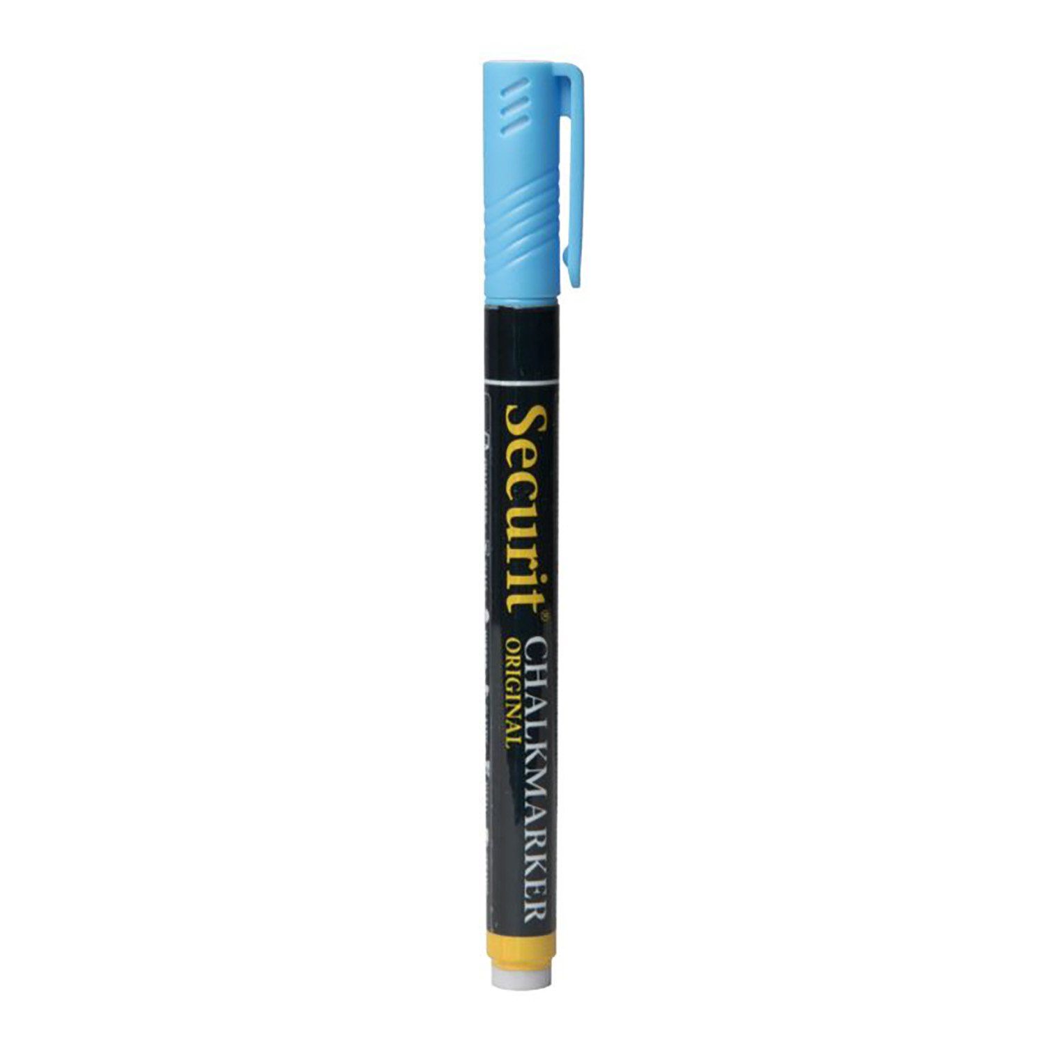 Křídový fix, Securit, hrot 1-2 mm, modrá