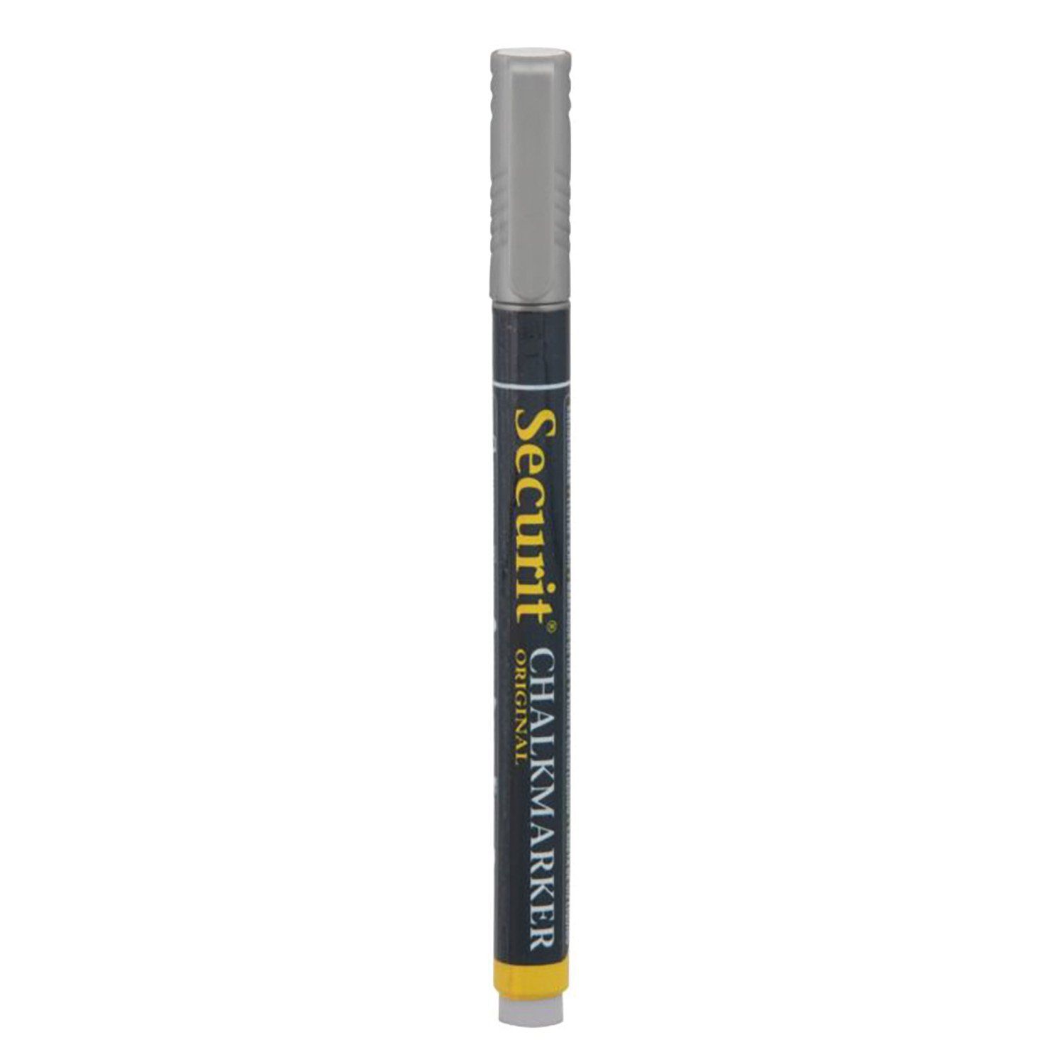Křídový fix, Securit, hrot 1-2 mm, stříbrný