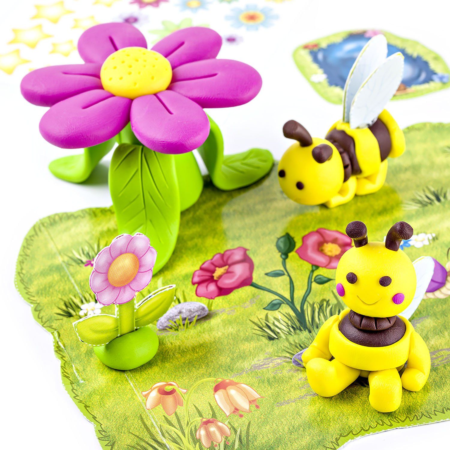 DĚTSKÁ SADA FIMO KIDS - Šťastné včelky