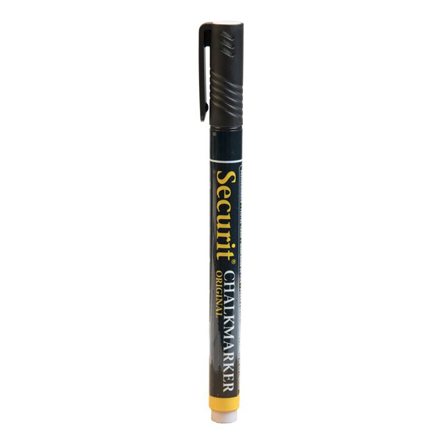 Křídový fix, Securit, hrot 1-2 mm, černá