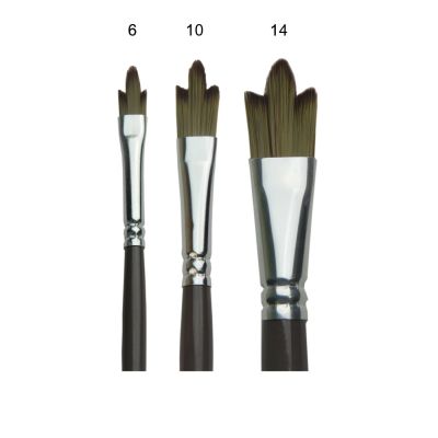Štětec t-brush 1200T, syntetický plochý Trident, n° 10