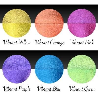 Finetec, sada barev Coliro Pearl Vibrant, 6 barev