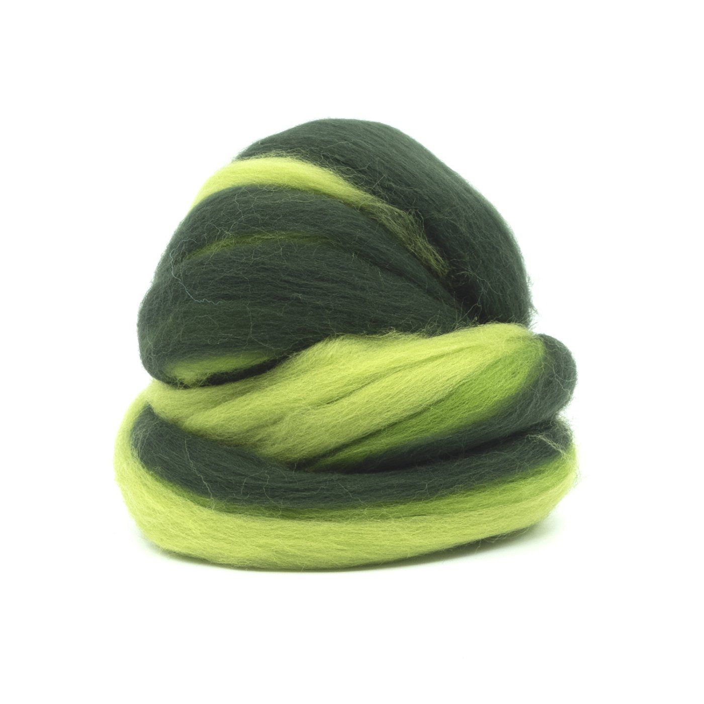 Plstící rouno, česané, 20 g, vícebarevné, Listy