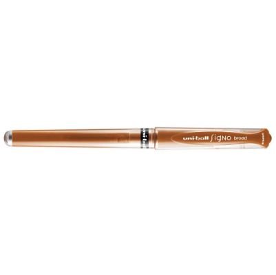 Uni Ball gelový roller UM-153 Signo Broad, 1 mm, bronzová