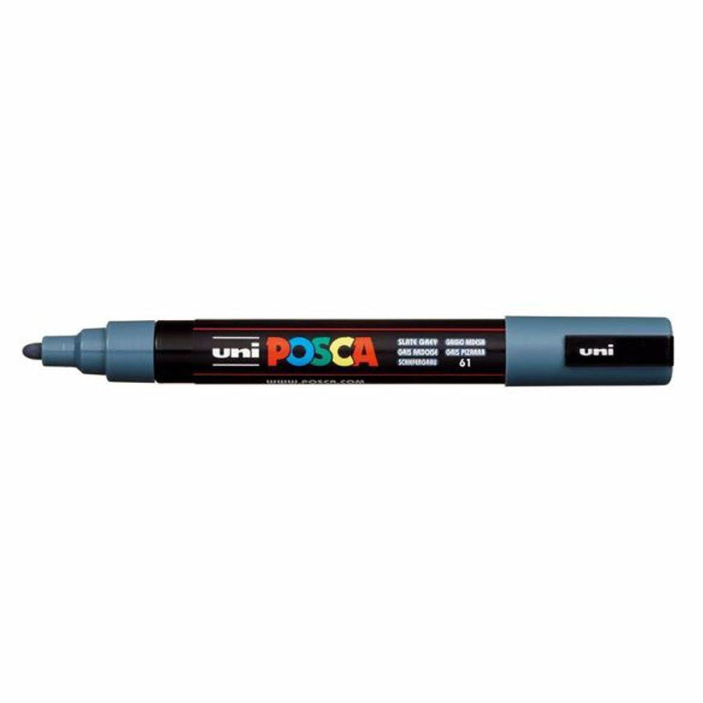 Popisovač Uni Posca PC-5M, 2,5 mm, břidlicové šedá