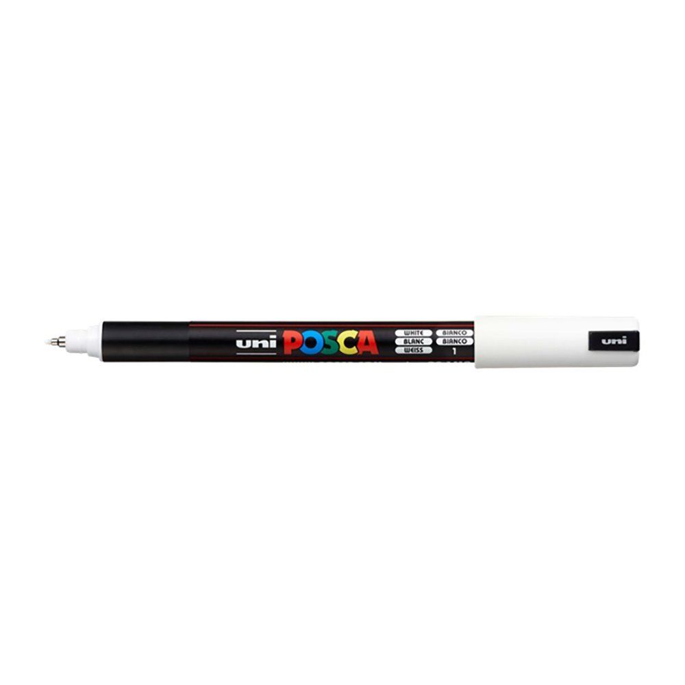Liner Uni Posca PC-1MR, 0,7 mm, bílá