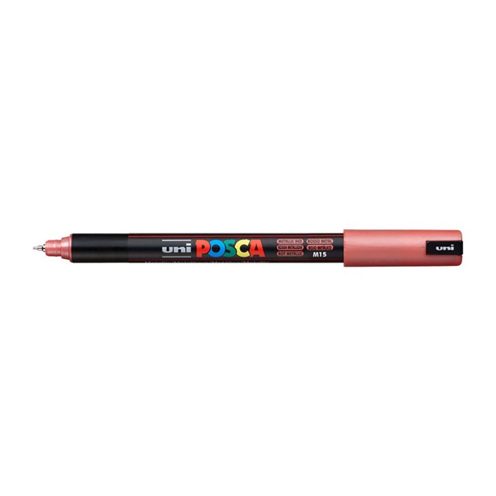 Liner Uni Posca PC-1MR, 0,7 mm, metalická červená