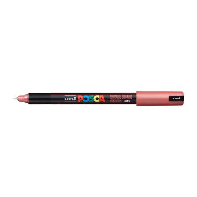 Liner Uni Posca PC-1MR, 0,7 mm, metalická červená