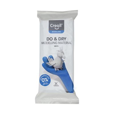 Samotvrdnoucí hmota DO&DRY, Creall, bílá, 1 kg