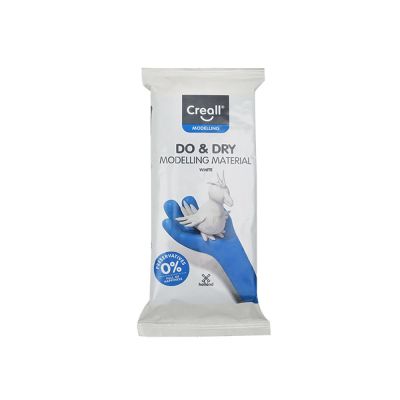 Samotvrdnoucí hmota DO&DRY, Creall, bílá, 500 g