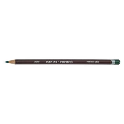 Derwent, Pastelka COLOURSOFT, C410 Tmavě zelená