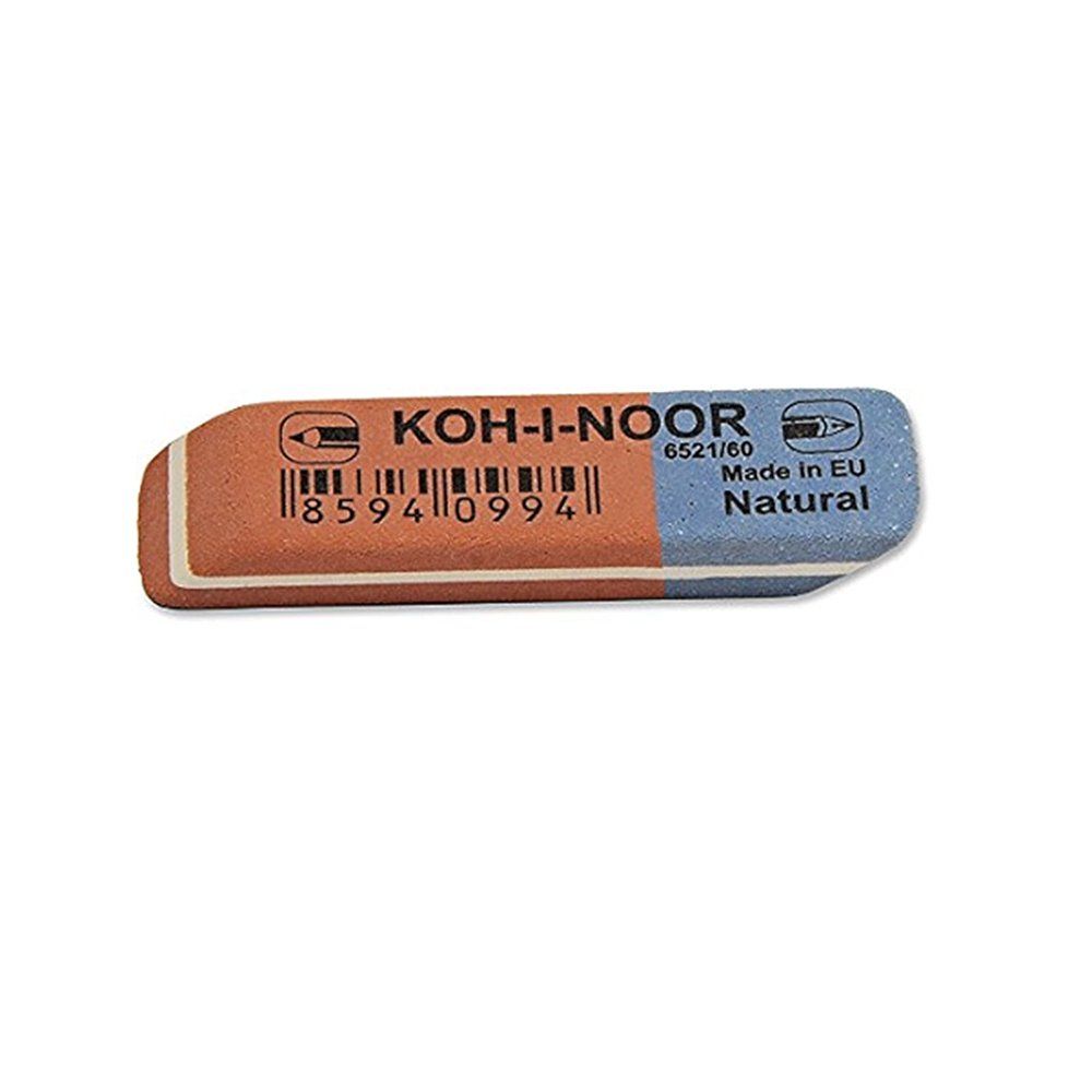 KOH-I-NOOR Kombinovaná guma, červeno-modrá