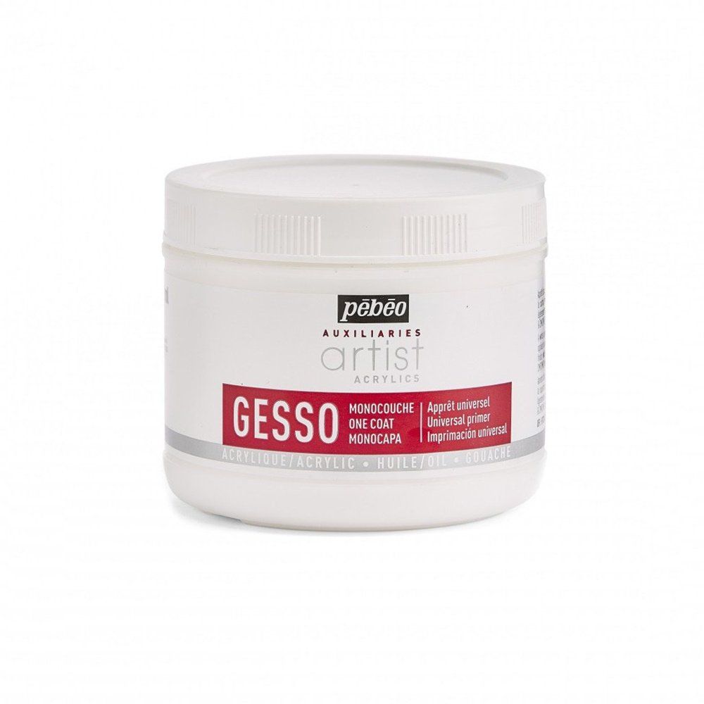 Gesso univerzální, jednovrstvé, bílé, 500 ml