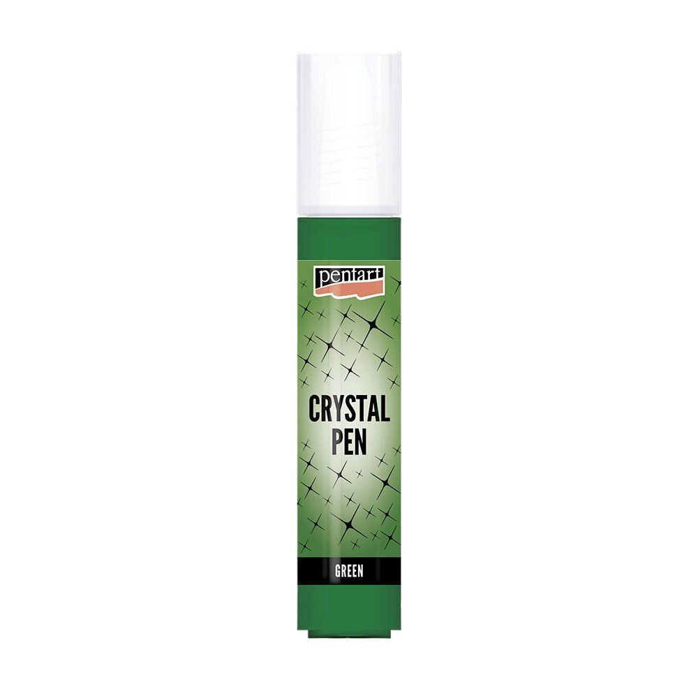 Křišťálové pero, Crystal Pen, 30 ml, zelené