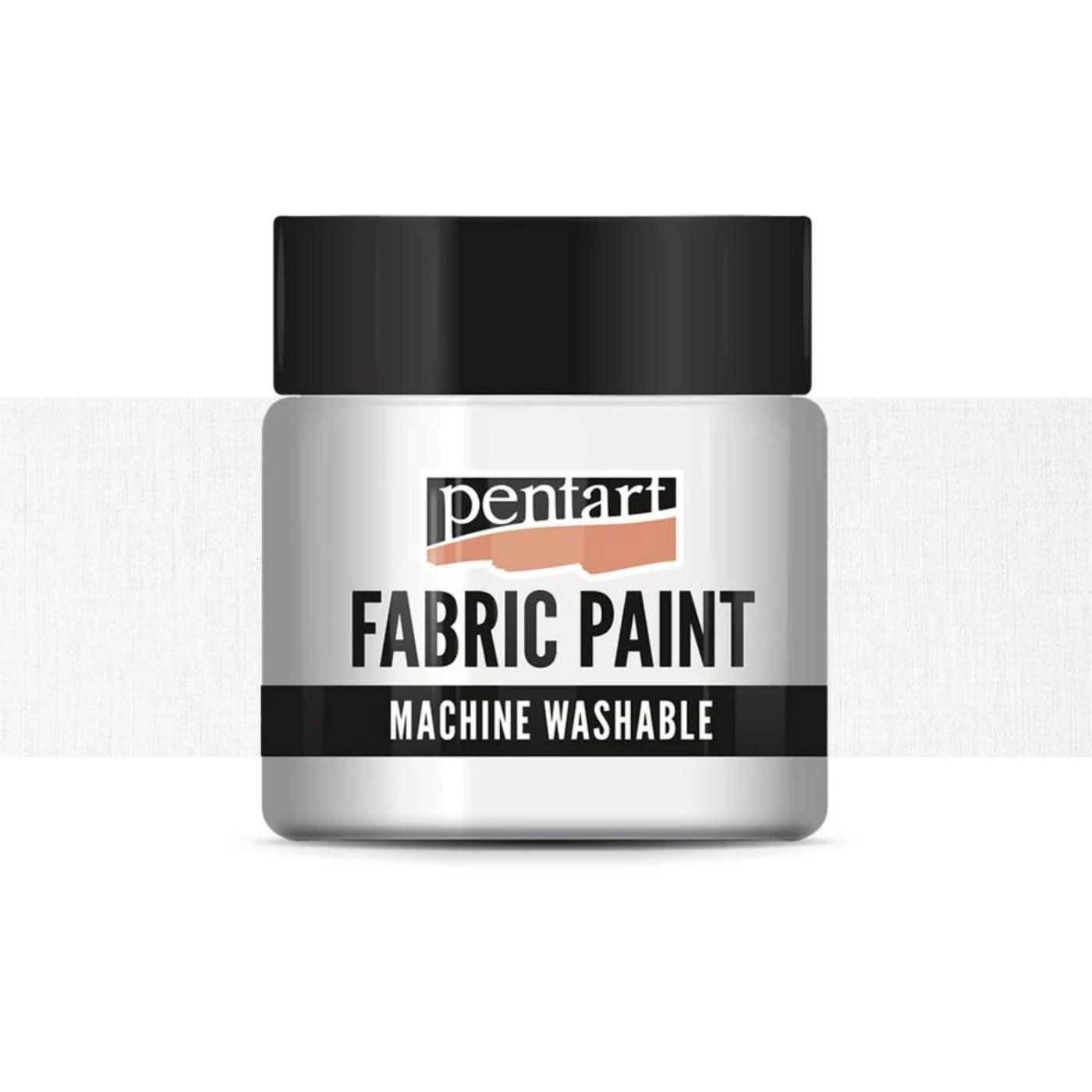 Barva na textil, 50 ml, neprůhledná bílá