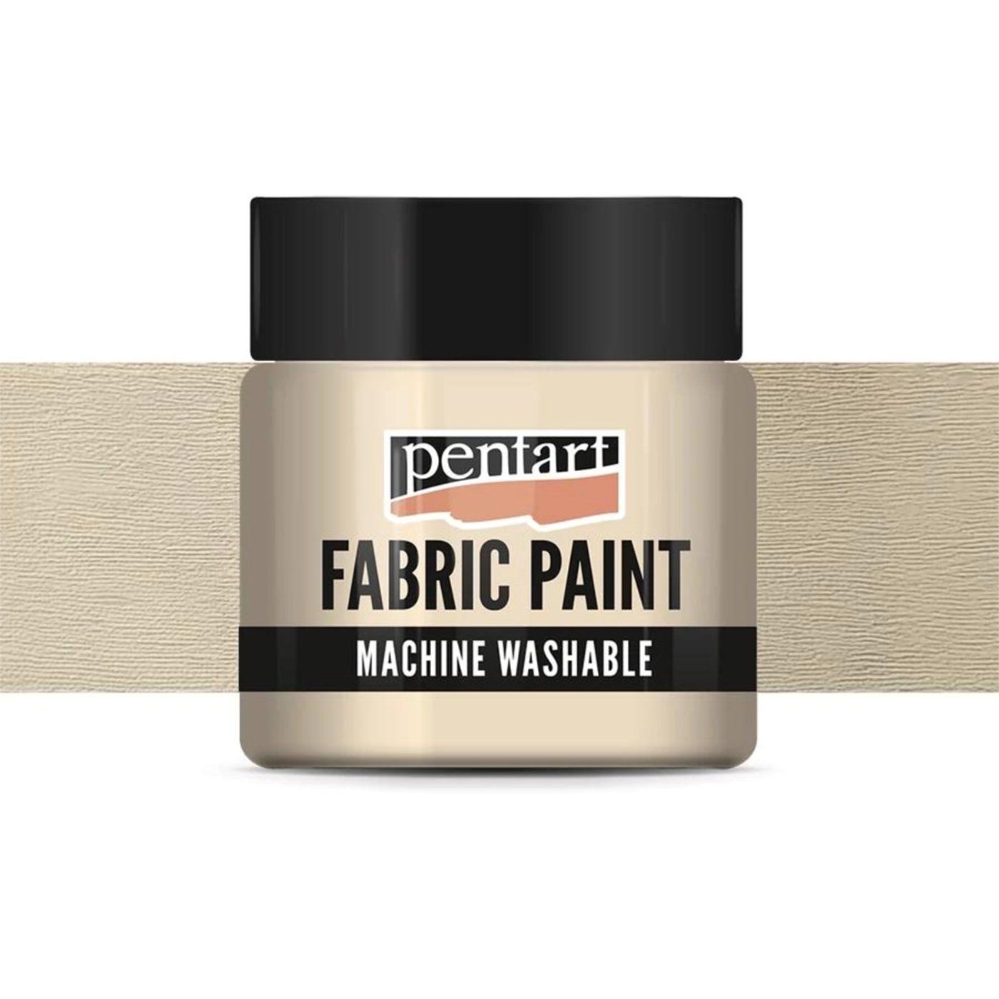 Barva na textil, 50 ml, neprůhledná béžová