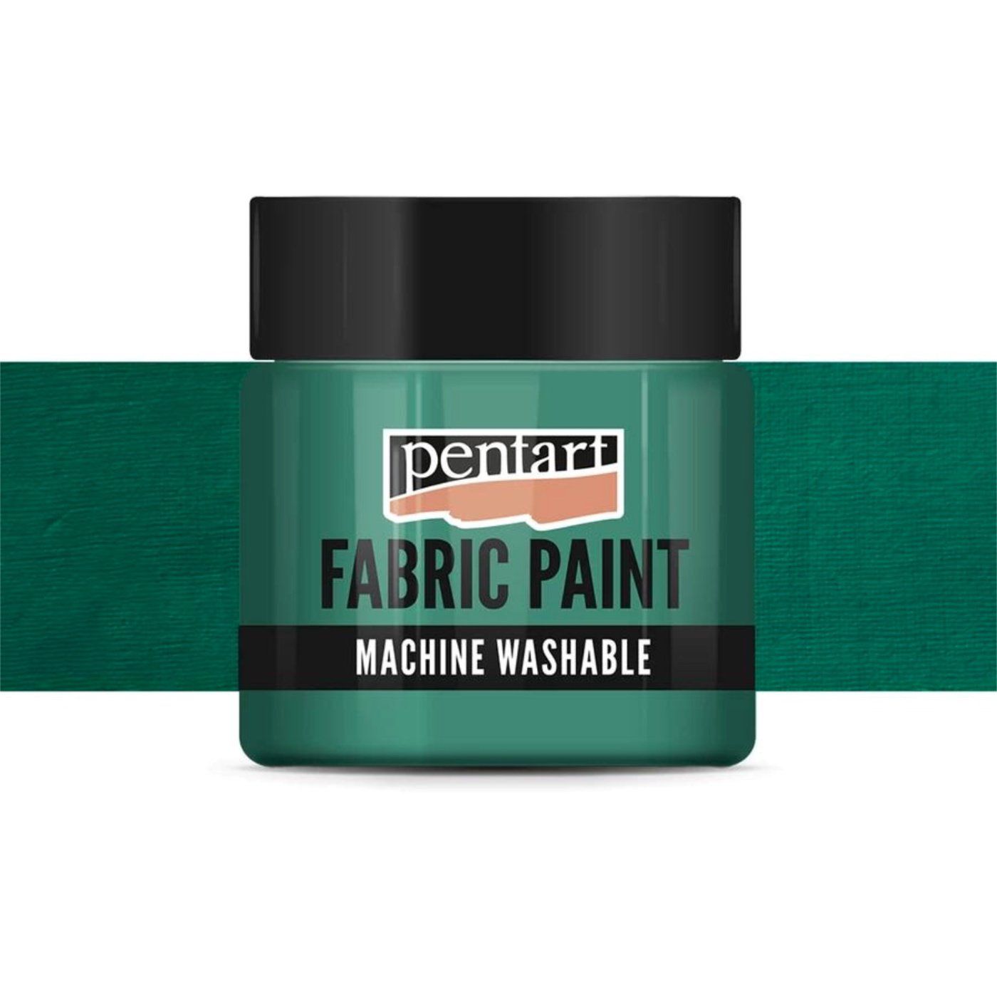 Barva na textil, 50 ml, neprůhledná tyrkysově zelená