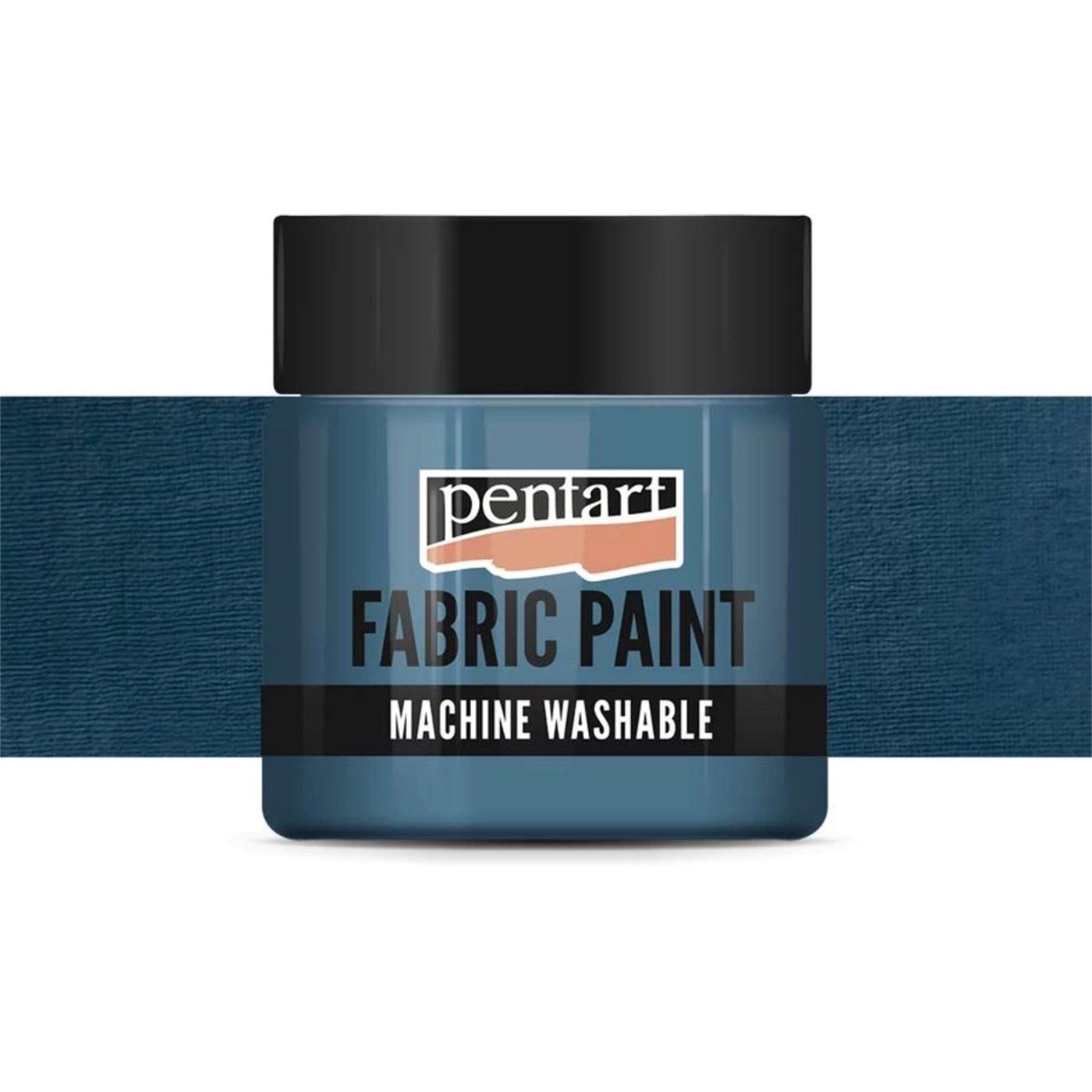 Barva na textil, 50 ml, neprůhledná petrolejová modrá