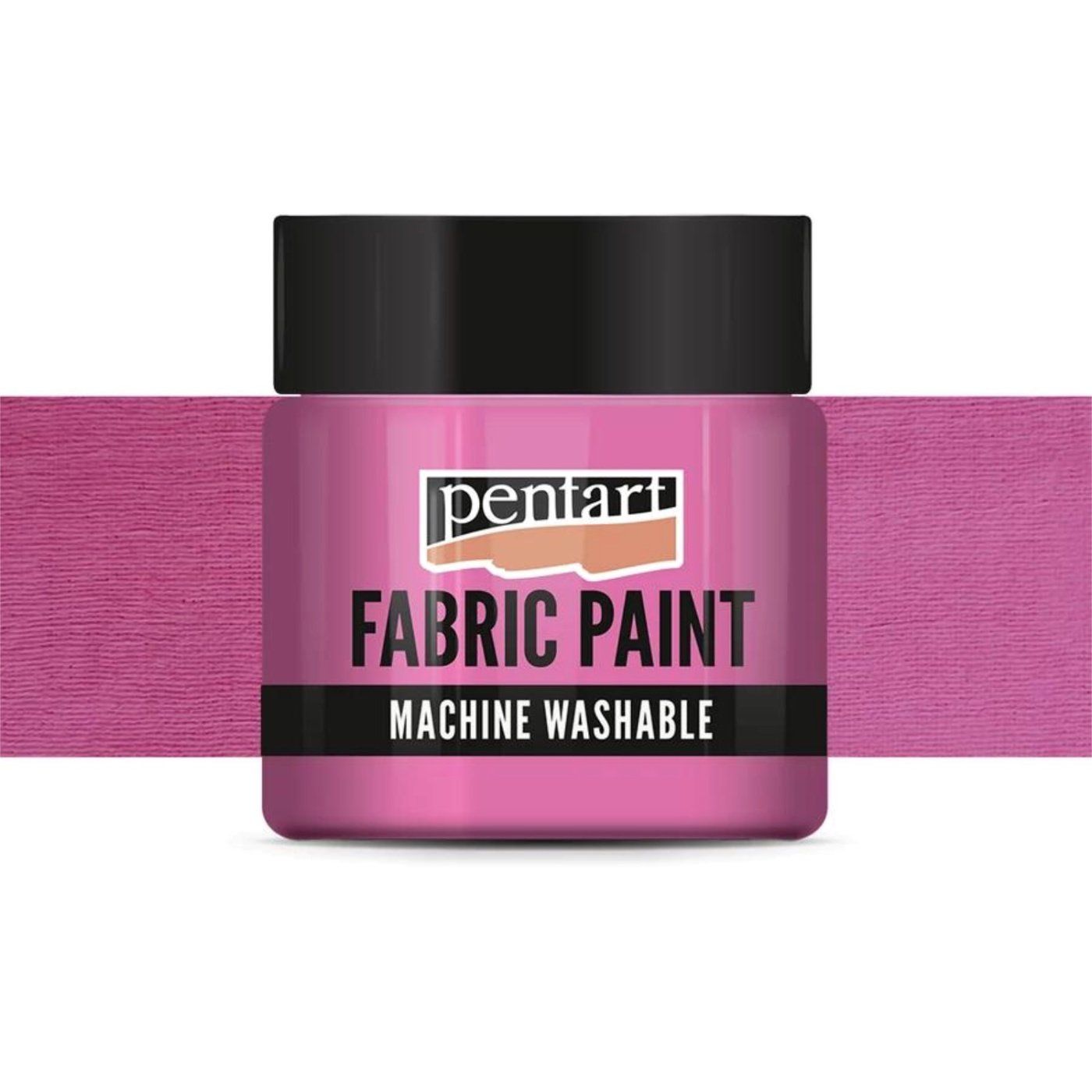 Barva na textil, 50 ml, neprůhledná růžová