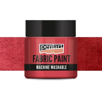 Barva na textil, 50 ml, neprůhledná metalická měď