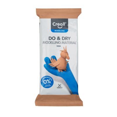 Samotvrdnoucí hmota DO&DRY, Creall, terakota, 1 kg