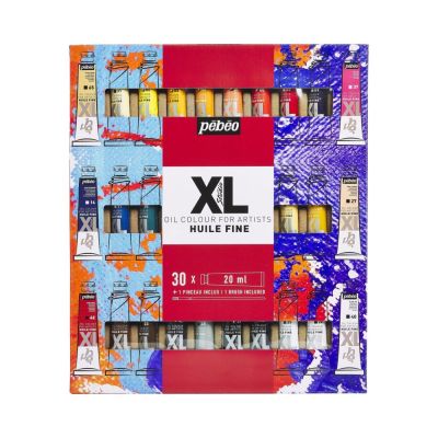 Studio XL Sada olejových barev 30 x 20 ml + štětec