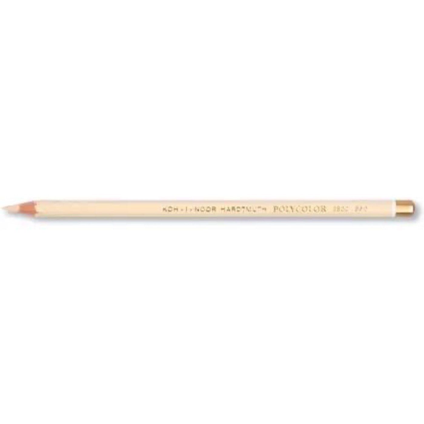 KOH-I-NOOR, tužka POLYCOLOR, pastelová, 6stranná, perleťově zlatá