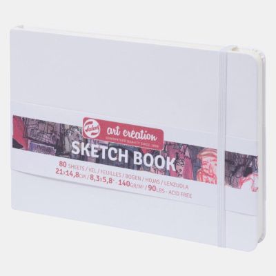 Art Book, Art Creation, skicák, 15 x 21 cm, bílý