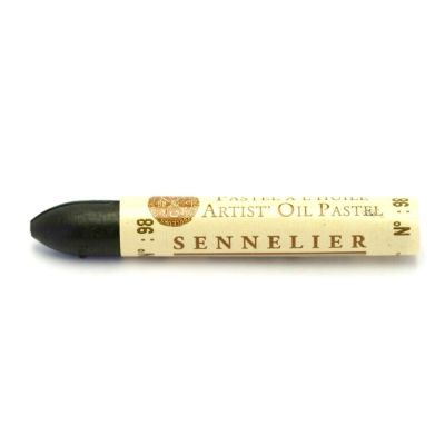 Olejový pastel Sennelier - mars black 098