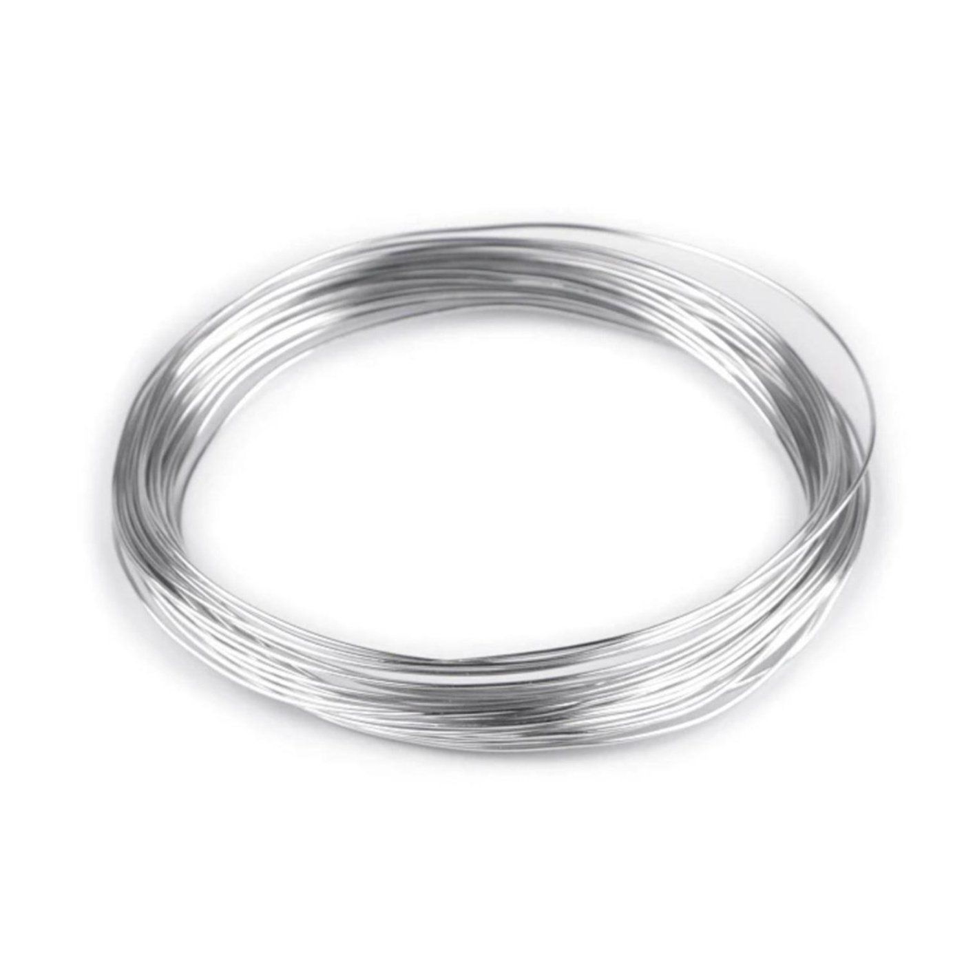 Hliníkový drát, 1 mm, stříbrný, 10 m