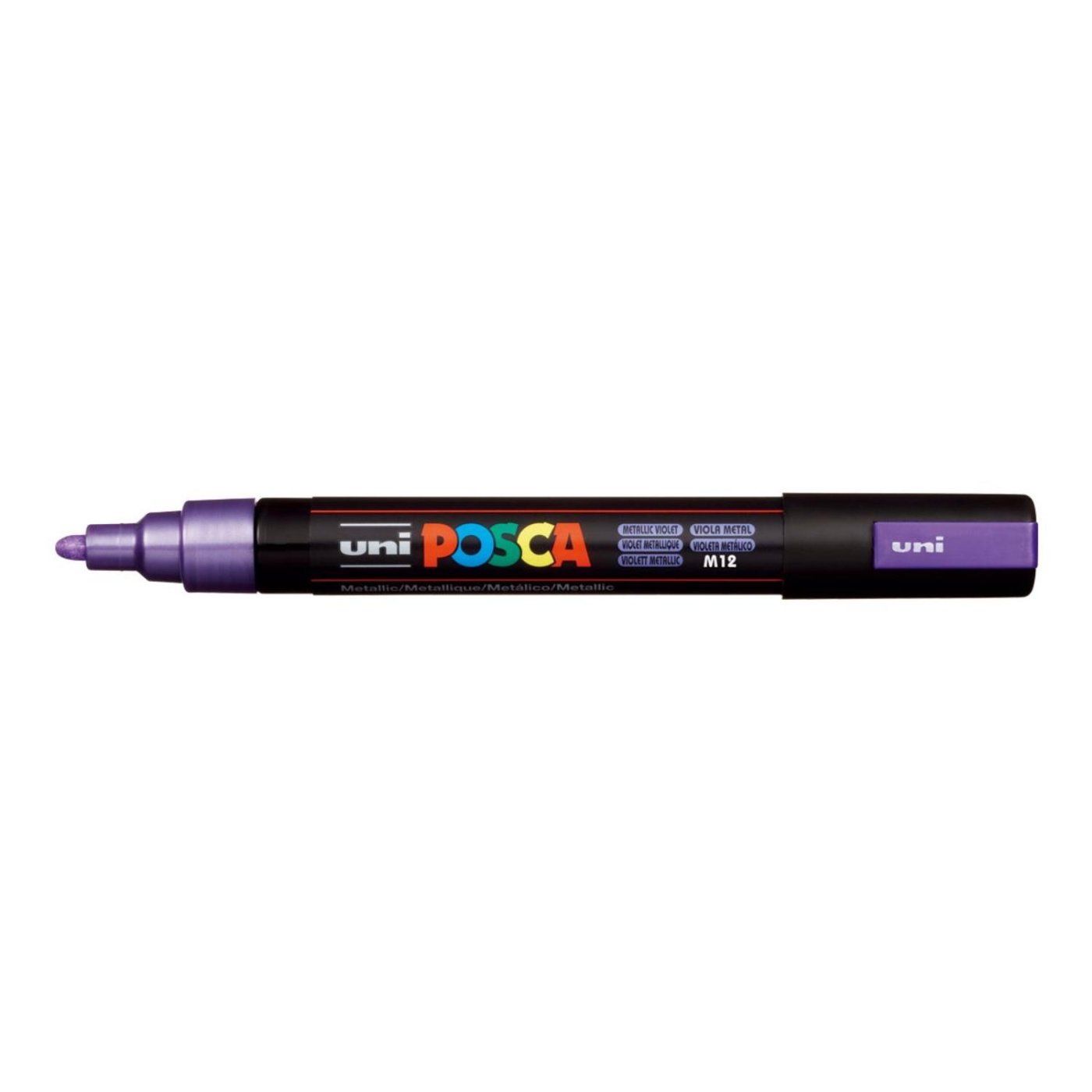 Popisovač Uni Posca PC-5M, 2,5 mm, metalický fialový