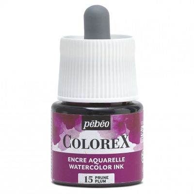 Akvarelový inkoust COLOREX, švestka 45 ml