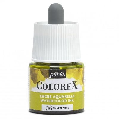 Akvarelový inkoust COLOREX, chartreuse 45 ml