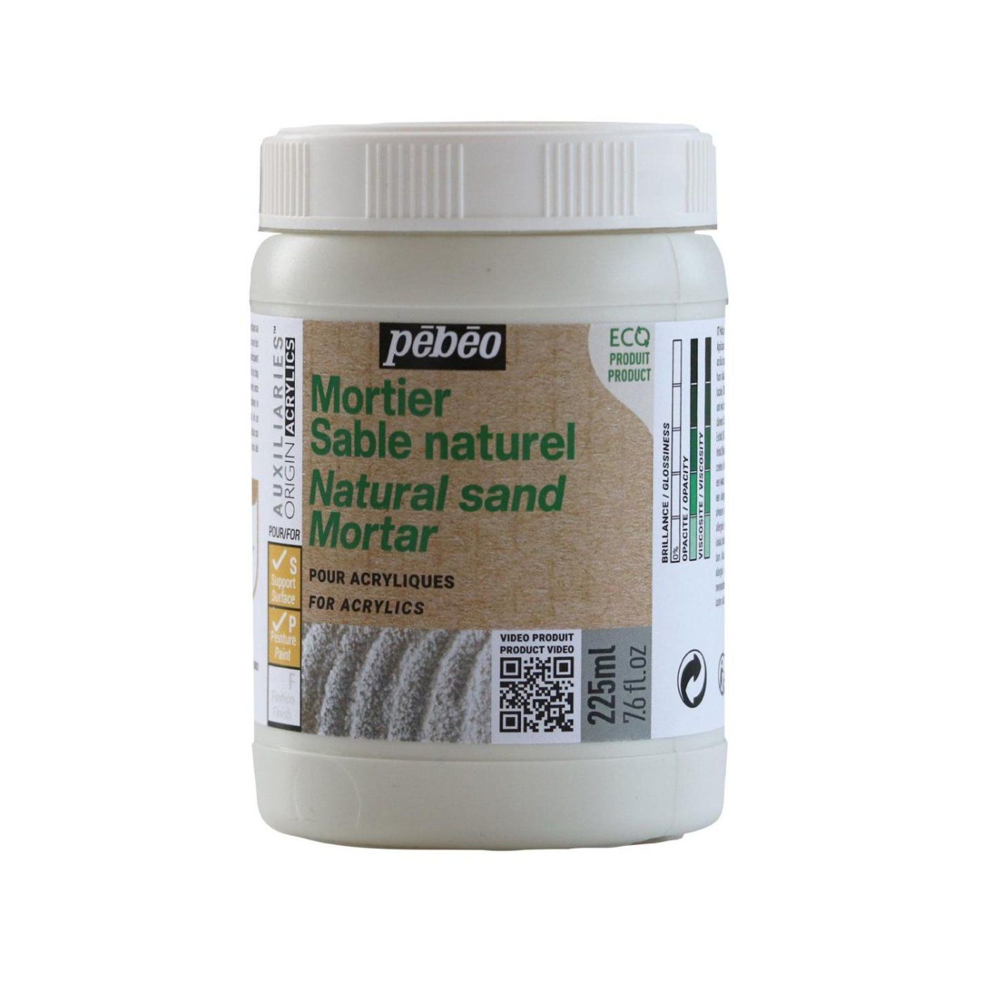 Přírodní písková malta studio ECO , 225 ml