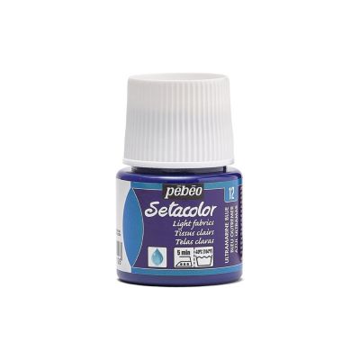 Setacolor light 45 ml, 12 Ultramarínová modř
