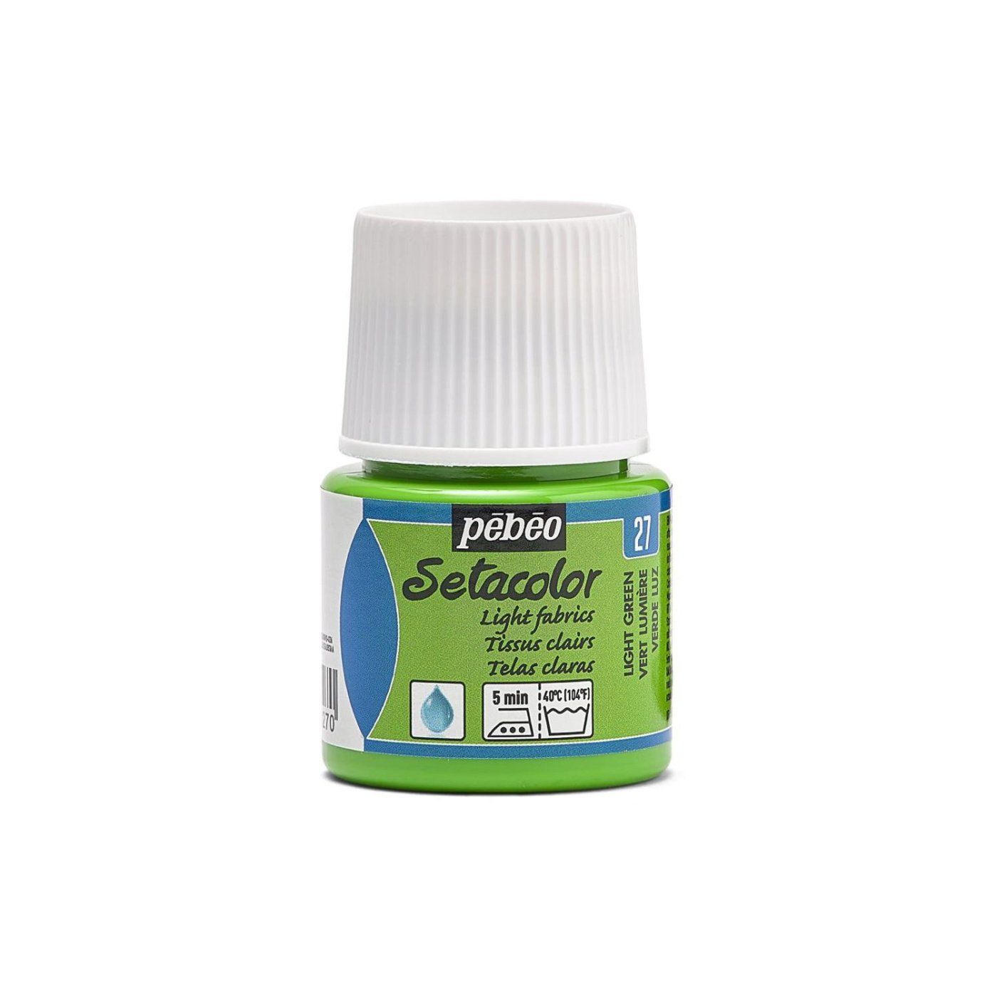 Setacolor light 45 ml, 27 světle zelená