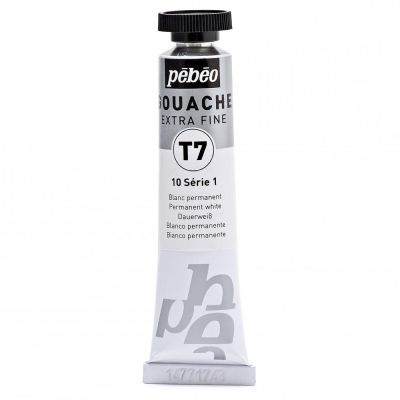 Kvaš T7 extra jemný 20 ml, permanentní bílý