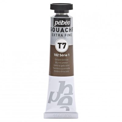 Kvaš T7 extra jemný 20 ml, pálená umbra