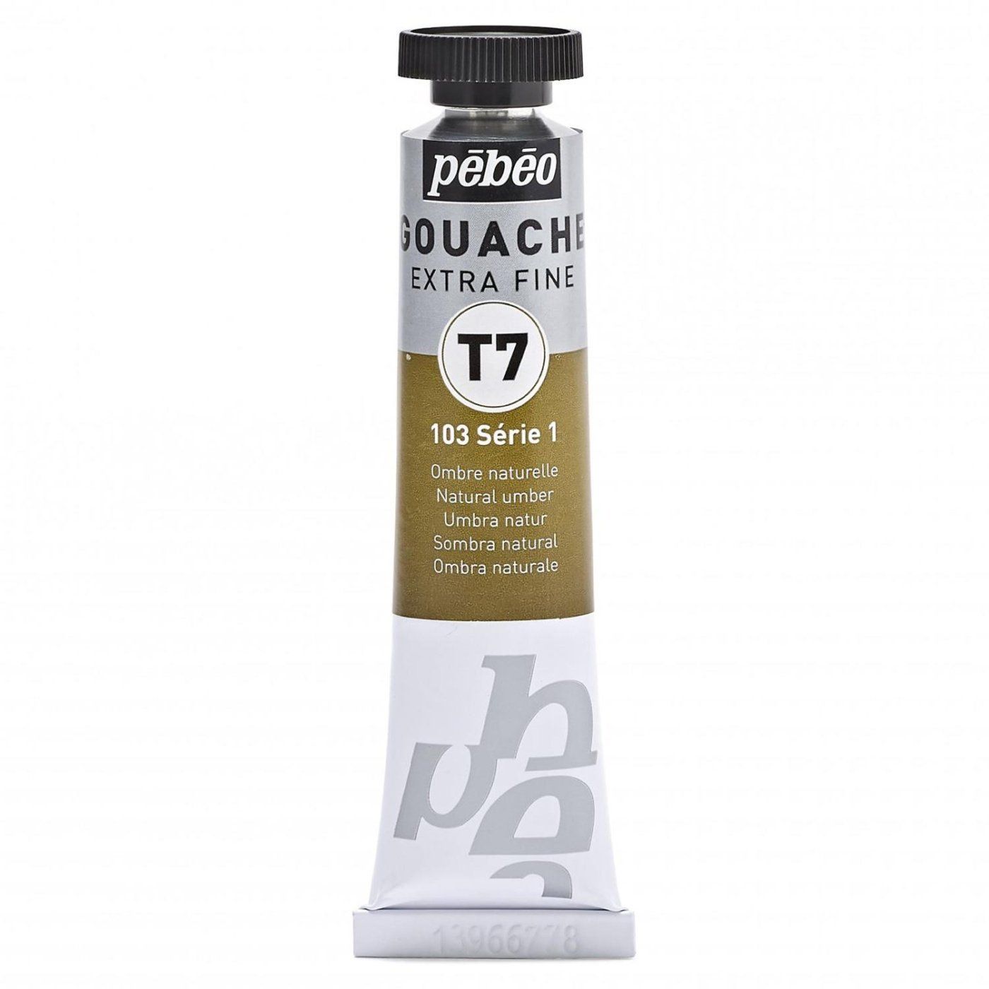 Kvaš T7 extra jemný 20 ml, surová umbra