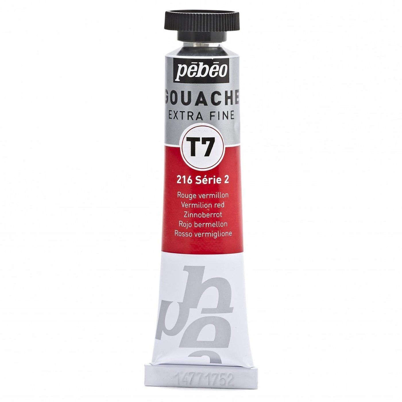 Kvaš T7 extra jemný 20 ml, vermilionově červený