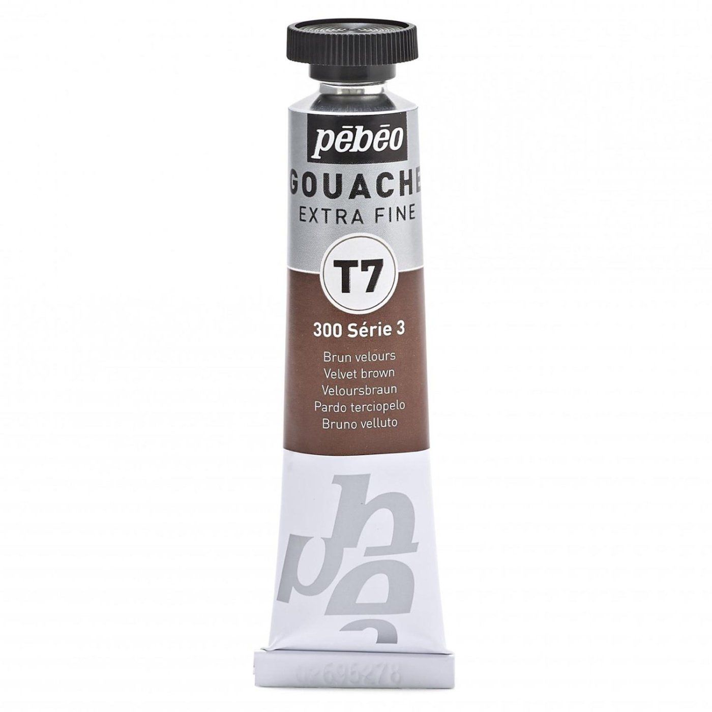 Kvaš T7 extra jemný 20 ml, sametově hnědý