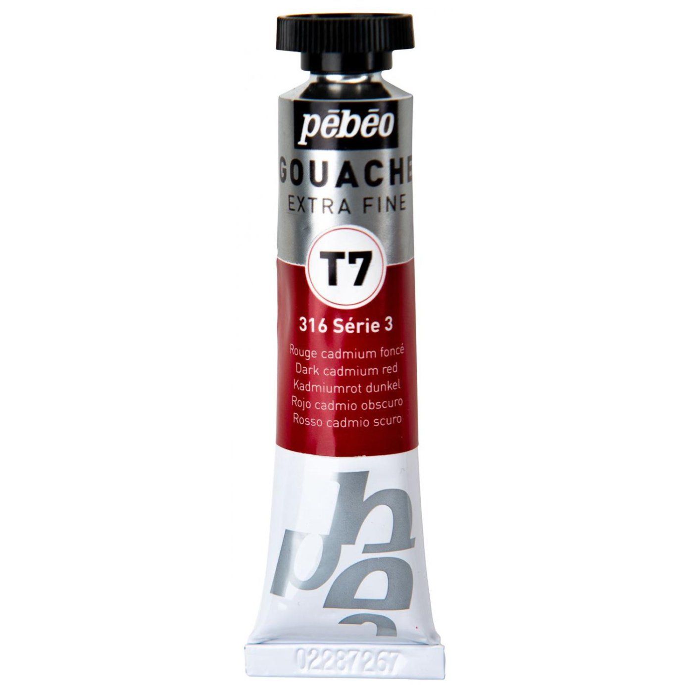 Kvaš T7 extra jemný 20 ml, tmavě kadmiově červený intenzivní