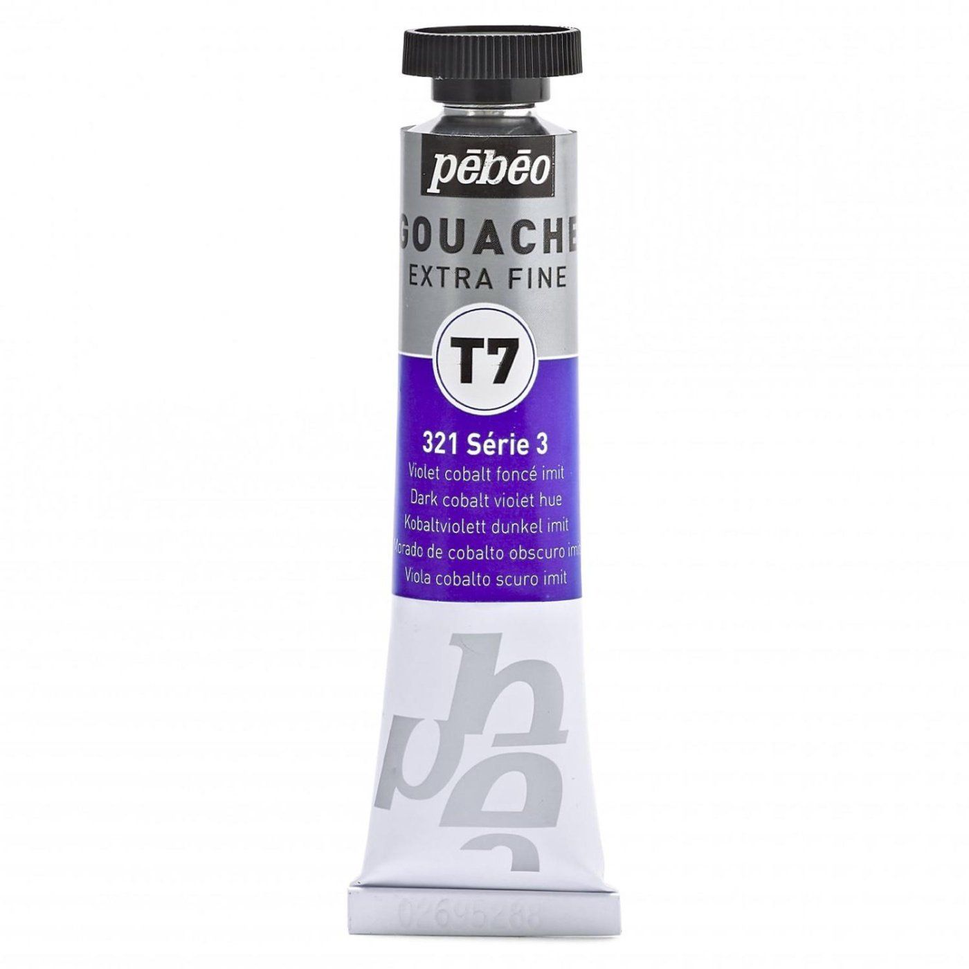 Kvaš T7 extra jemný 20 ml, tmavě kobaltově fialový odstín
