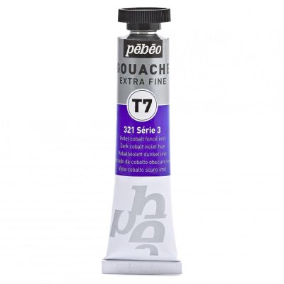 Kvaš T7 extra jemný 20 ml, tmavě kobaltově fialový odstín