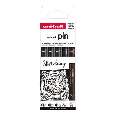 UNI PIN sada 5 ks lineru Drawing Sketching