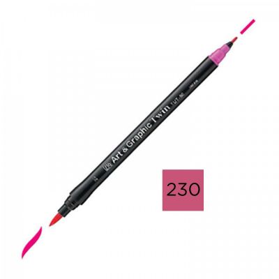 Kuretake, Umělecké a grafické dvojče, 230 Pale Rose