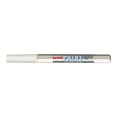 Lakový popisovač UNI PX-203, 0,5 mm, stříbrný