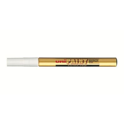 Lakový popisovač UNI PX-203, 0,5 mm, zlatý